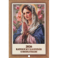 Katolícky kalendár 2026 s modlitbami (nástenný)