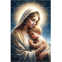 Puzzle 40 -  Panna Mária 
