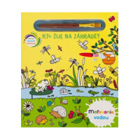 Maľovanie vodou - Kto žije na záhrade?