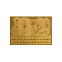 Nálepky na sviece - sada