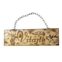 Citát na dreve: Vitajte...