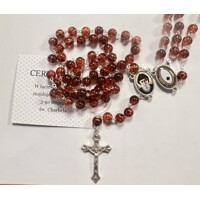 Ruženec  s relikviou - sv. Šarbel