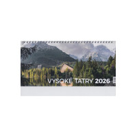 Kalendár 2026 Vysoké Tatry (stolový) 