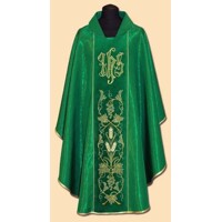 Ornát vyšívaný - zelený