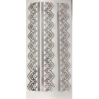 Nálepky na sviece - ornamenty