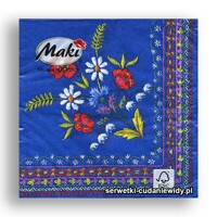 Servítky ľudový motív