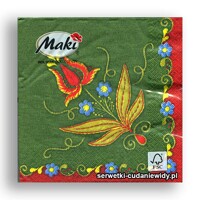 Servítky ľudový motív