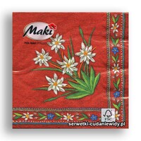 Servítky ľudový motív