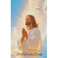 Obrázok lam.  s modlitbou