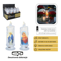 LED svieca  Panna Mária