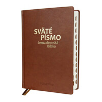 Sväté písmo - Jeruzalemská Biblia (veľký formát) hnedá obálka