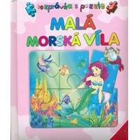 Malá morská víla - Rozprávka s puzzle
