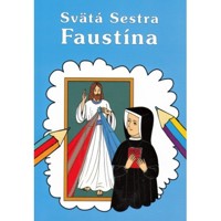 Maľovanka - Sväta Sestra Faustína 
