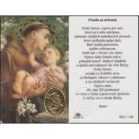 RCC kartička - Prosba k sv. Antonovi 