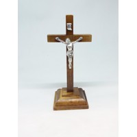 Drevený kríž stojací - 17,5 cm