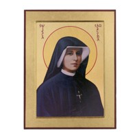 Ikona - sv. Faustína