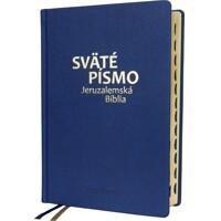 Sväté písmo – Jeruzalemská Biblia (veľký formát) – modrá so zlatorezom...