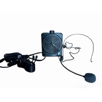 prenosný zosilovač s mikrofonom