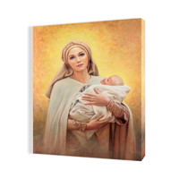 Obraz na plátne -  Panna Mária s Dieťaťom