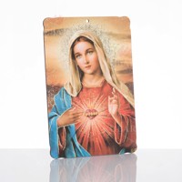 Obraz na dreve  - Srdce Panny Márie