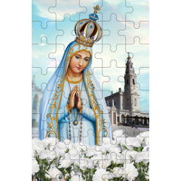 Puzzle 40 - Panna Mária Fatimská