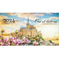 Katolícky kalendár 2024 (stolový) Kresťanské kláštory sveta
