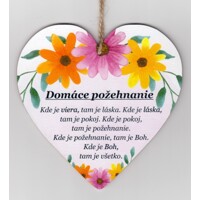 Drevené srdce: Domáce požehnanie