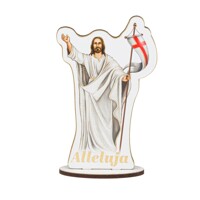 Zmŕtvychvstalý Pán Ježiš - drevená maketa