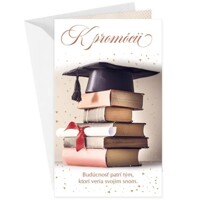 Pozdrav s textom – Promócie