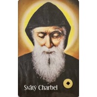 Kartička s relikviou - Svätý Šarbel