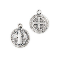 Medailón strieb.farba - sv. Benedikt