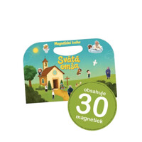 Magnetická kniha - Svätá omša (+ 30 magnetiek)