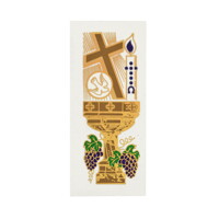 Nálepky na sviece - krst