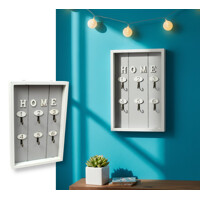 Drevený vešiak na kľúče HOME