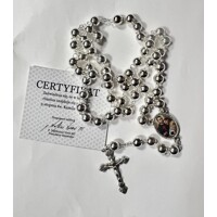 Ruženec s relikviou - sv. Kamil de Lellis