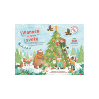 Kniha so samolepkami - Vianoce na celom svete