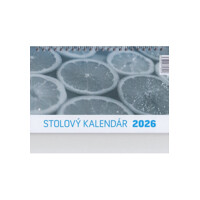 Kalendár pracovný 2026 (stolový) - malý 