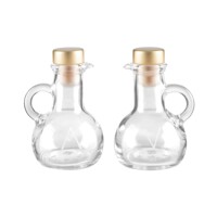 Ampulky súprava - zlatý vrchnák