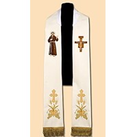 Štóla vyšívaná - sv.Frantiček