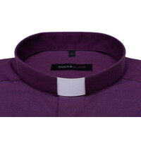 Kňazská košeľa fialová