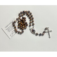 Ruženec s relikviou - sv.František