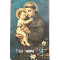 Kartička s relikviou - sv.ANTON