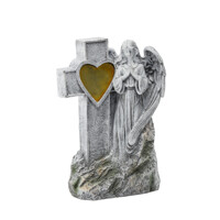 Anjel s krížom LED