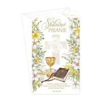 Pozdrav s textom - Srdečné prianie