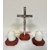 Komplet - kríž + svietniky