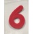 Číslica 6 na paškál - 3,5 cm