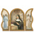 Triptych oltárik - sv. Rita